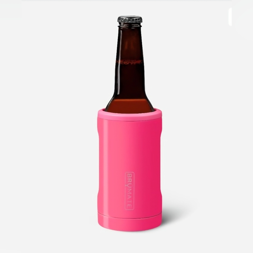 BrüMate Insulated Pink Bottle Cooler, NIB